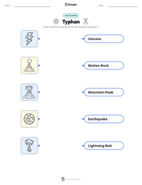 Typhon printable worksheet preview