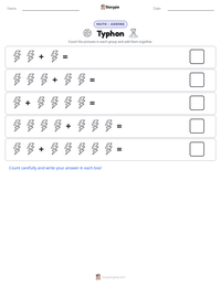 Typhon printable worksheet preview