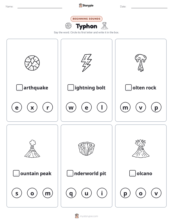 Beginning Sounds
