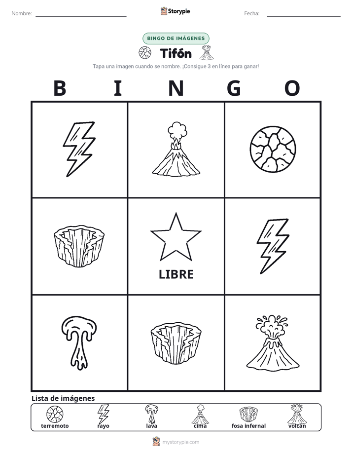 Bingo de Imágenes