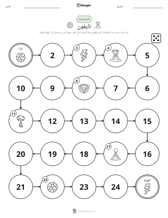 لعبة لف و تحرك