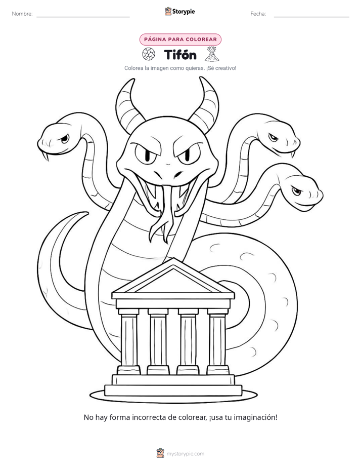 Página para Colorear