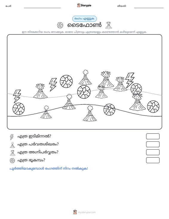 എണ്ണുന്ന ദൃശ്യങ്ങൾ