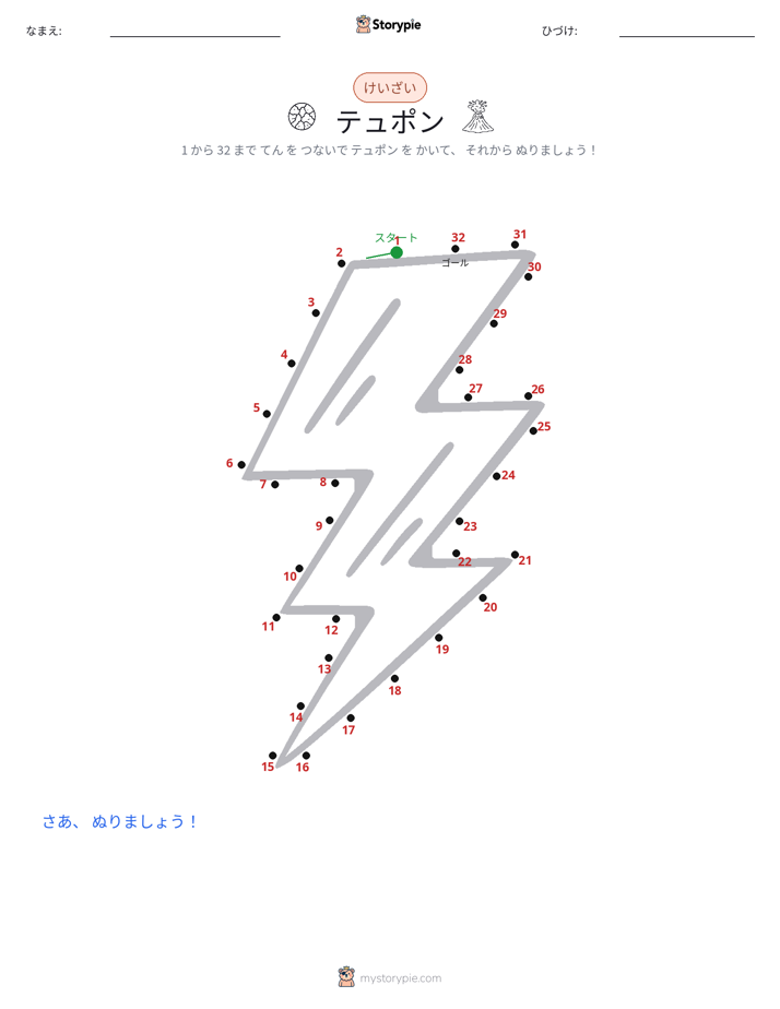 点つなぎ