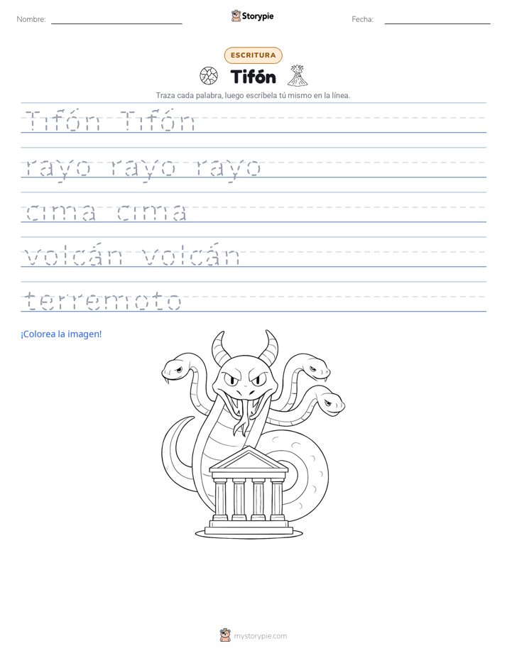 Práctica de Escritura