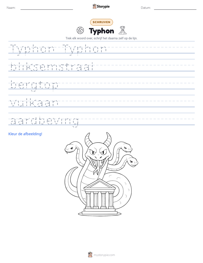 Schrijf Oefening