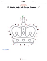 Frederick II, Holy Roman Emperor printable worksheet preview