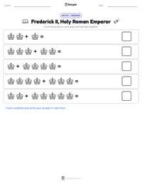 Frederick II, Holy Roman Emperor printable worksheet preview