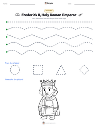 Frederick II, Holy Roman Emperor printable worksheet preview