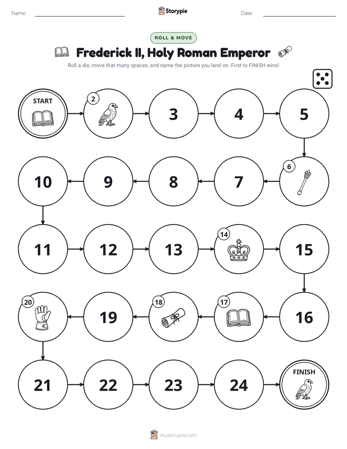Roll & Move Game