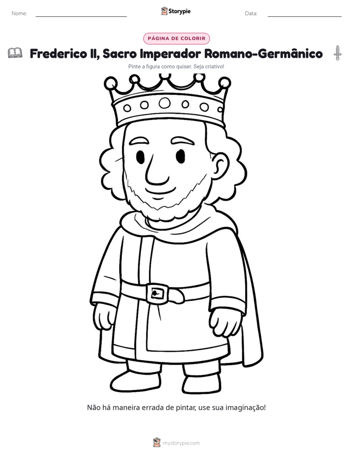Página para colorir