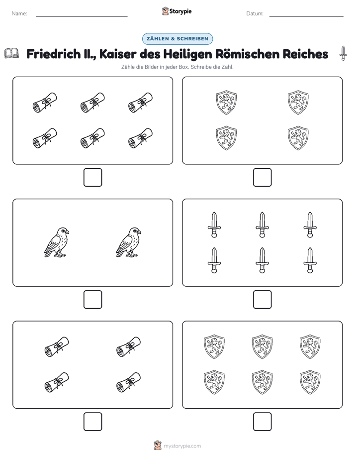 Zählen & Schreiben