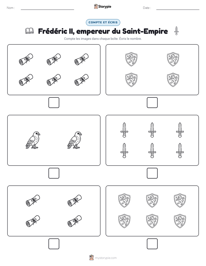 Compter & Écrire