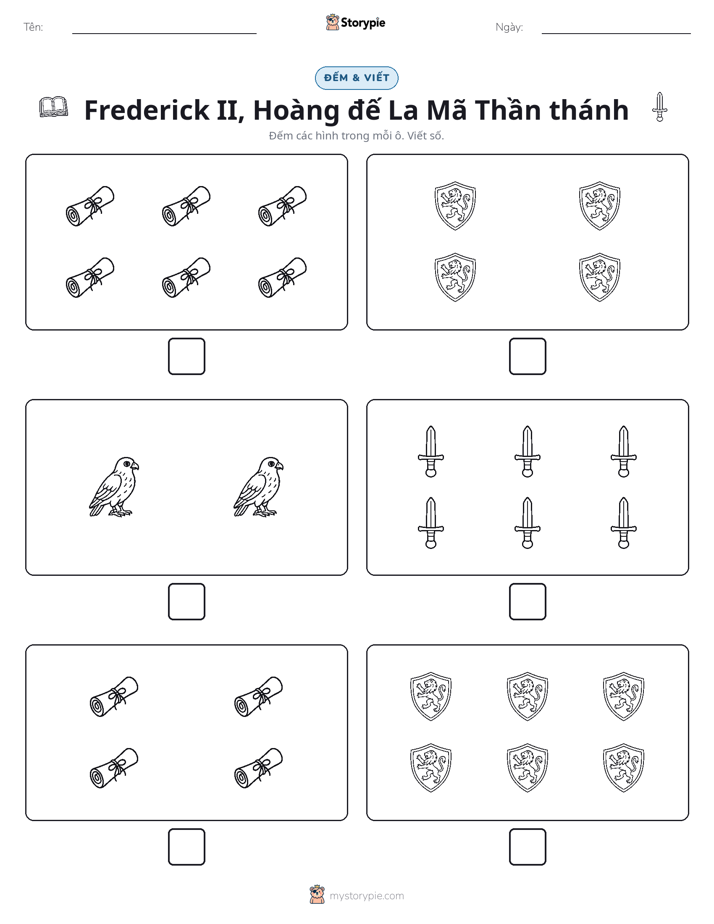 Đếm & Viết