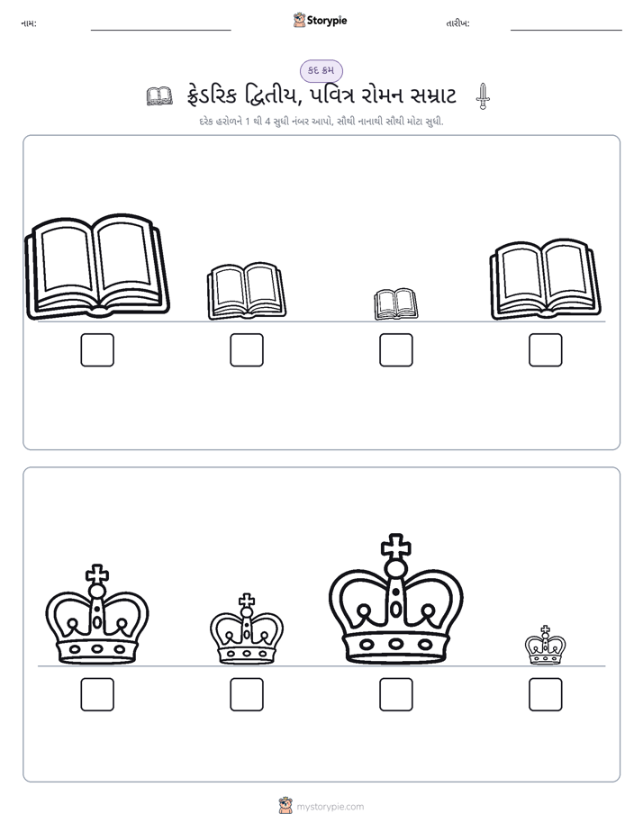 આકાર ક્રમ