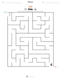 Dido printable worksheet preview