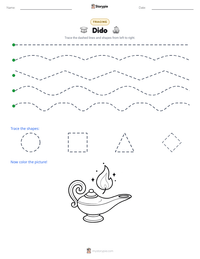 Dido printable worksheet preview