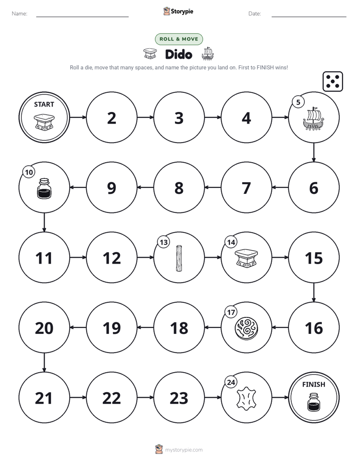 Roll & Move Game