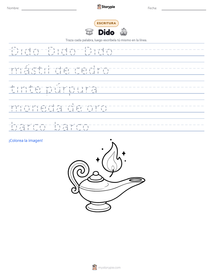 Práctica de Escritura