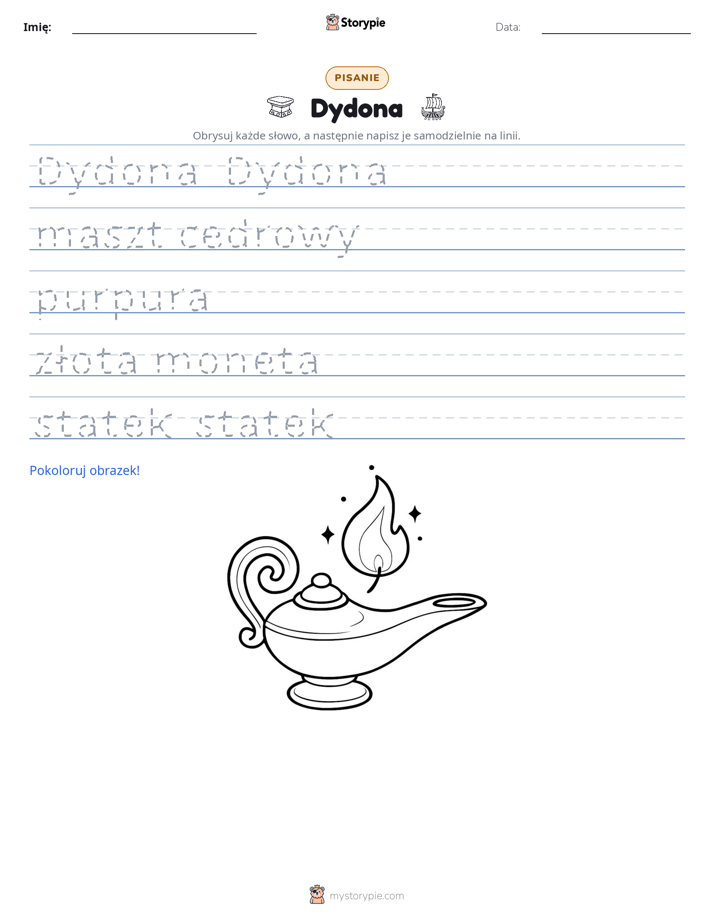 Ćwiczenie Pisania