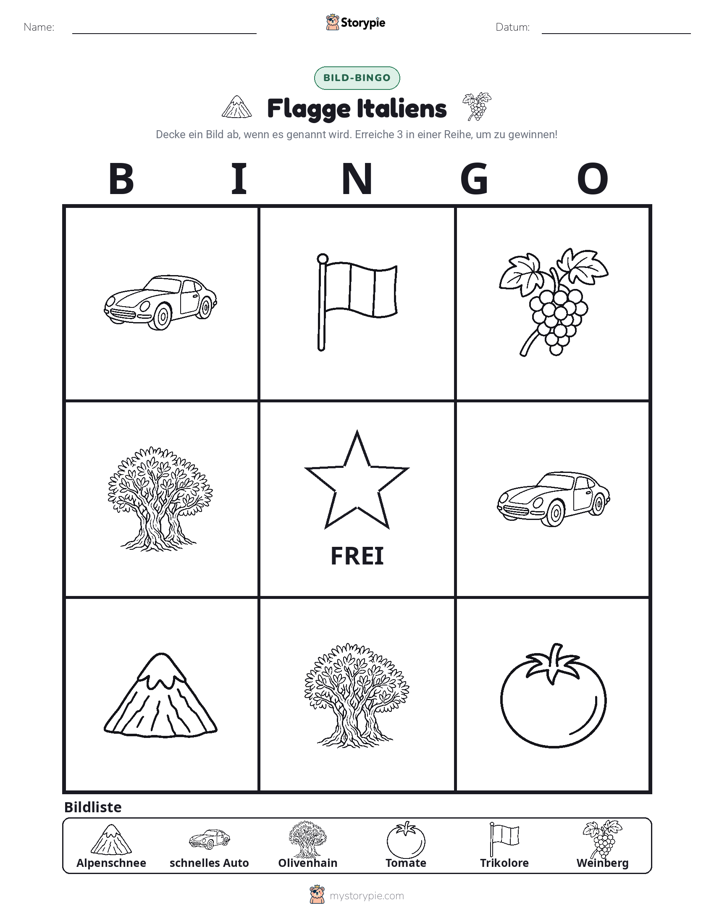 Bild-Bingo