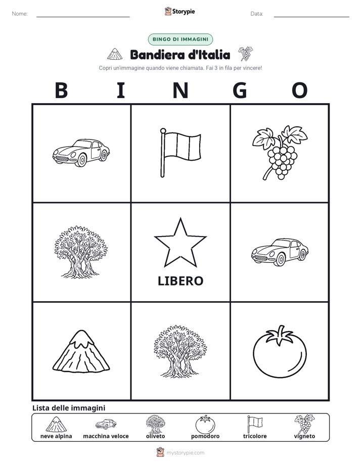 Bingo delle Immagini