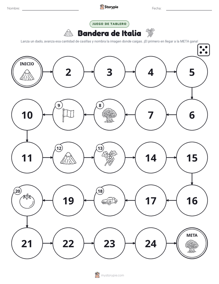 Juego de Rueda y Avanza