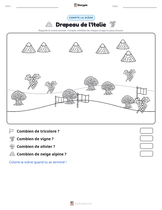 Scène de Comptage