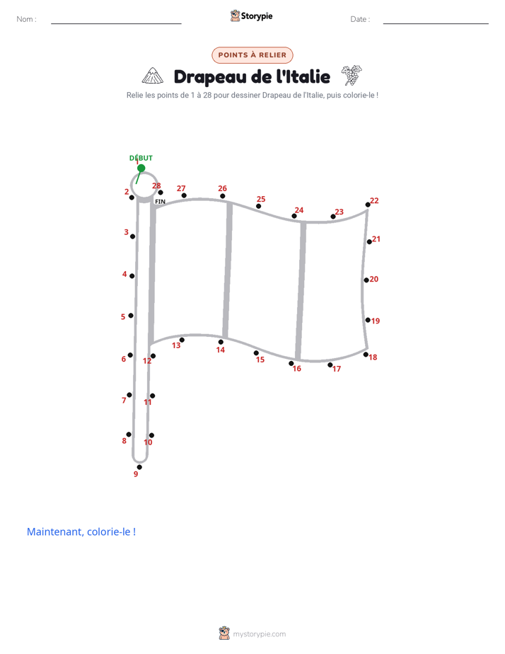 Relie les points