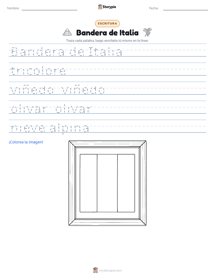 Práctica de Escritura