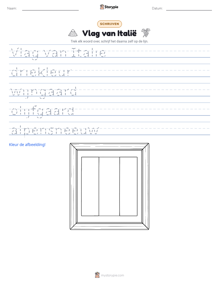 Schrijf Oefening