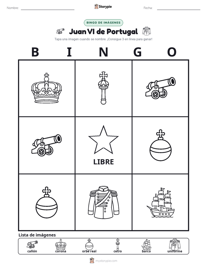 Bingo de Imágenes