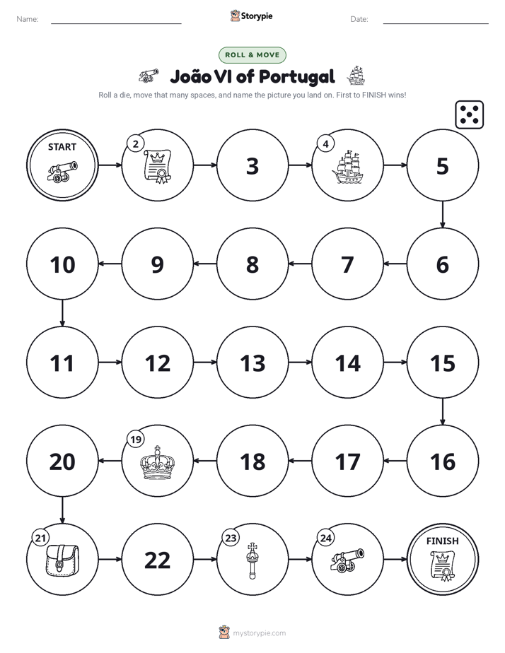 Roll & Move Game