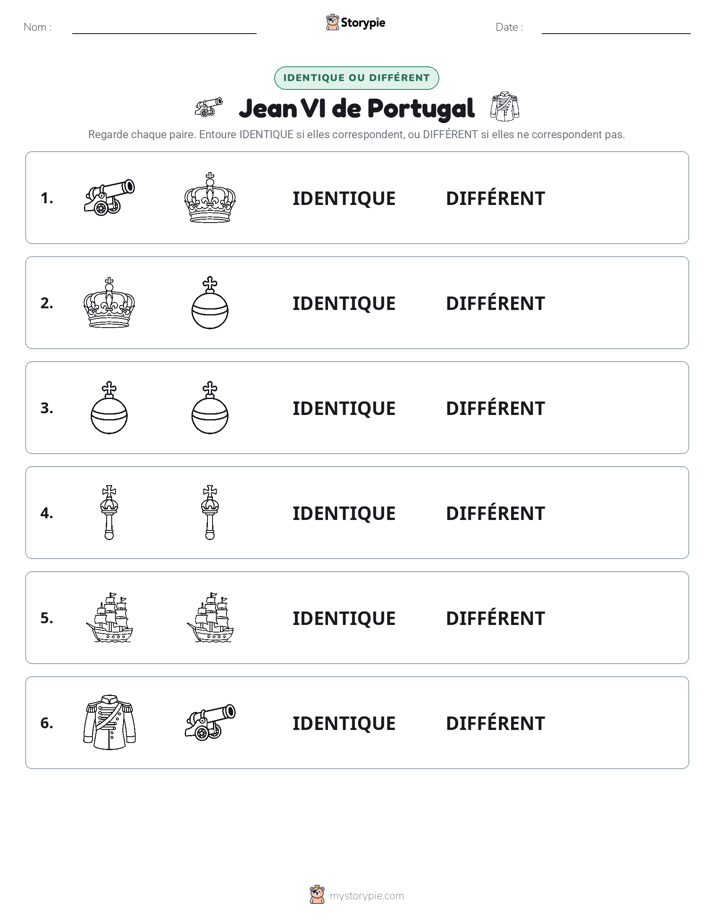 Identique ou Différent