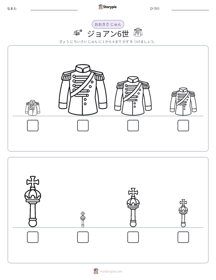 サイズ順