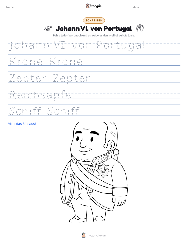 Schreibübung