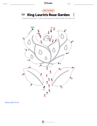 King Laurin's Rose Garden printable worksheet preview