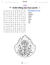 Xem trước tài liệu in sẵn Vườn Hồng của Vua Laurin