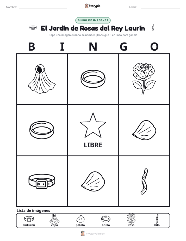 Bingo de Imágenes