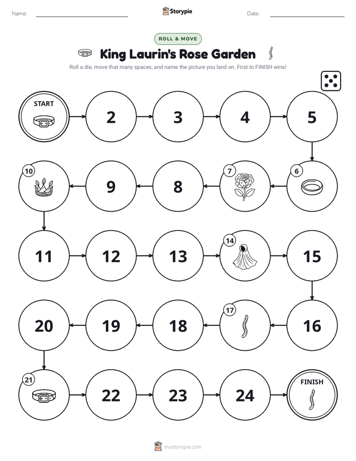 Roll & Move Game
