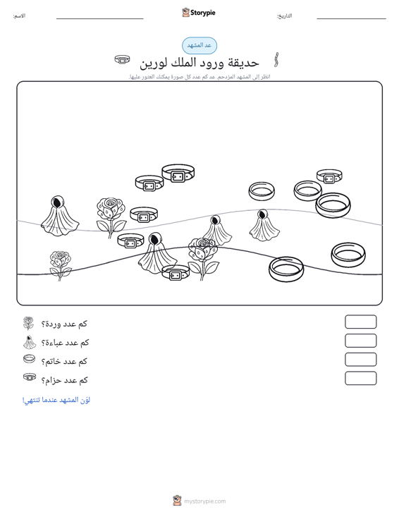 مشهد العد