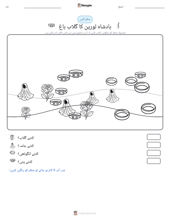 گنتی کا منظر