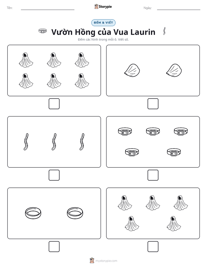 Đếm & Viết