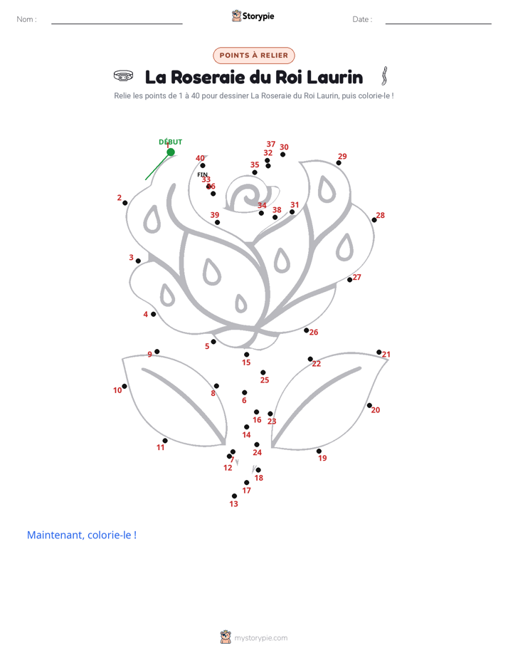Relie les points