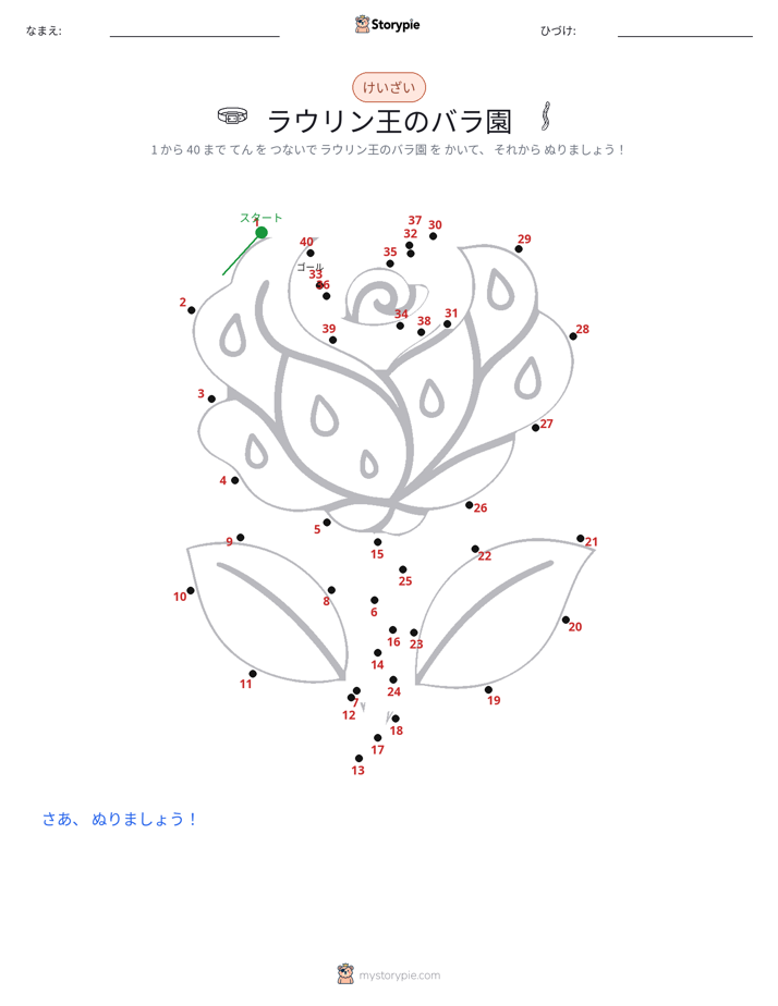 点つなぎ