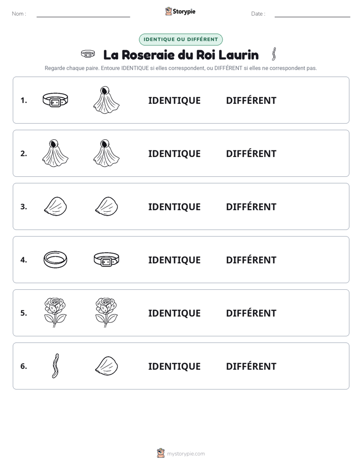 Identique ou Différent