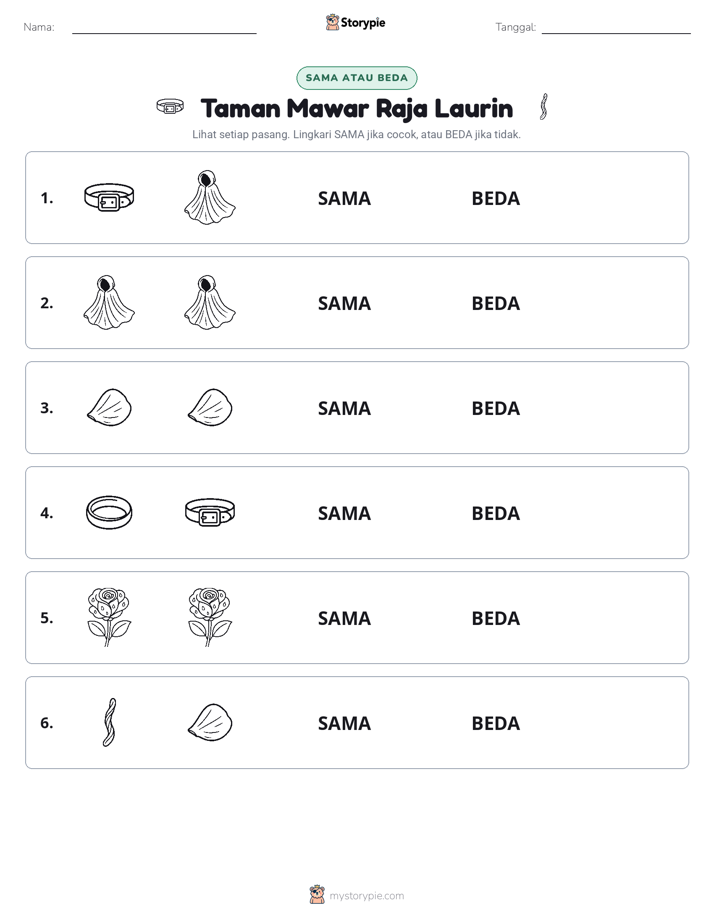 Sama atau Berbeda