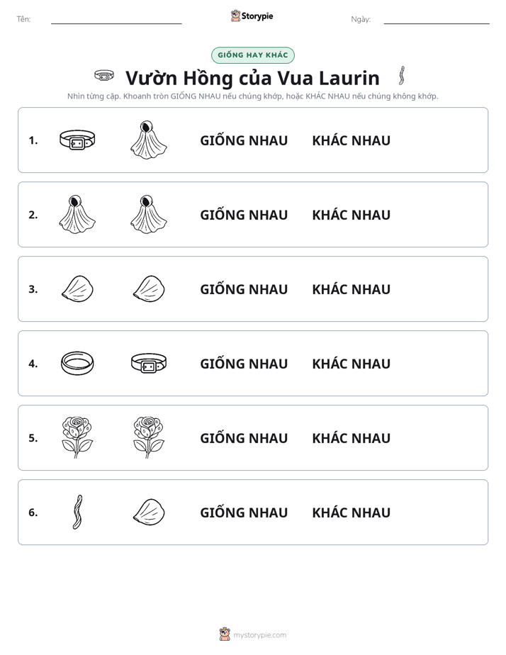 Giống Hay Khác
