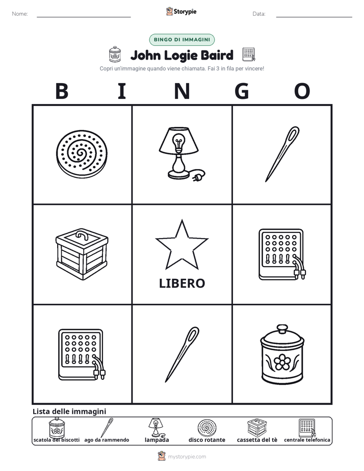Bingo delle Immagini