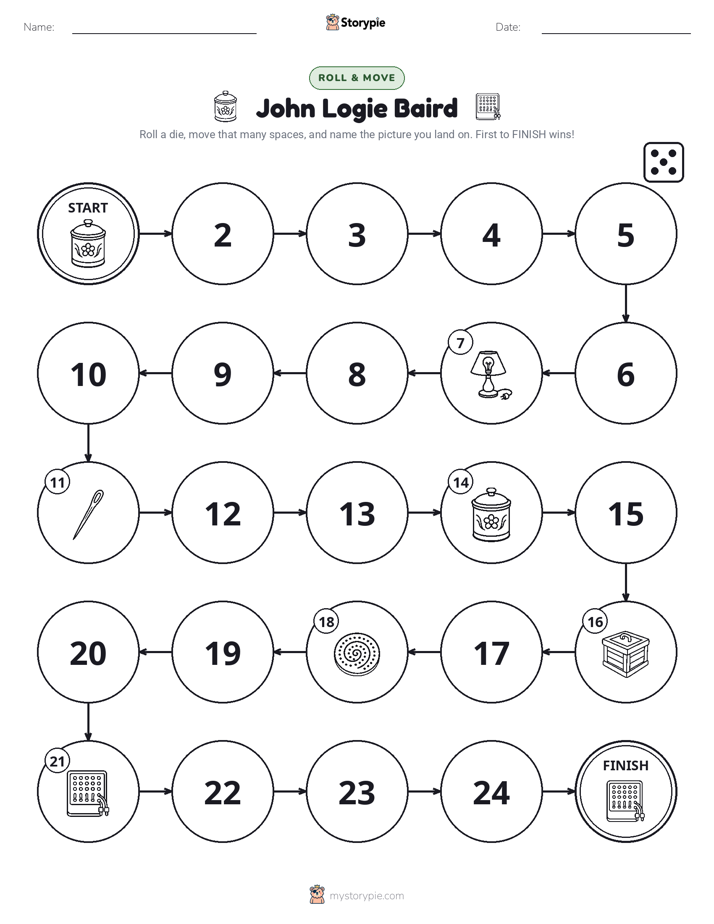 Roll & Move Game